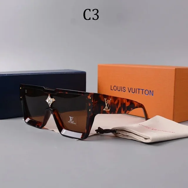 Louis Vuitton Eyewear Oversized shield sunglasses product detail image 13