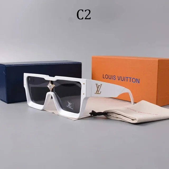 Louis Vuitton Eyewear Oversized shield sunglasses product detail image 12