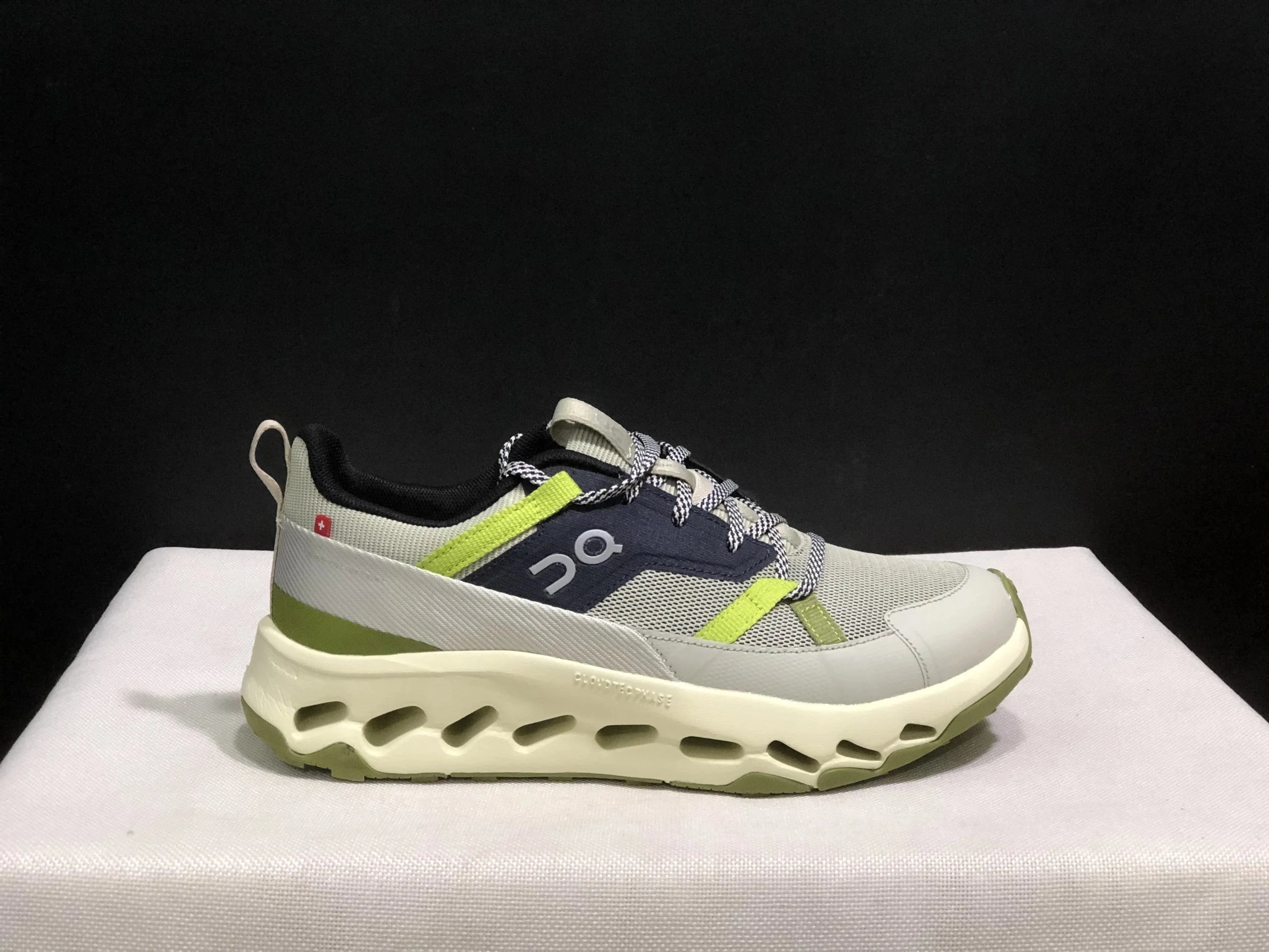 On Cloudrock Waterproof Gray Blue Orange Sneakers Running Shoes - 11