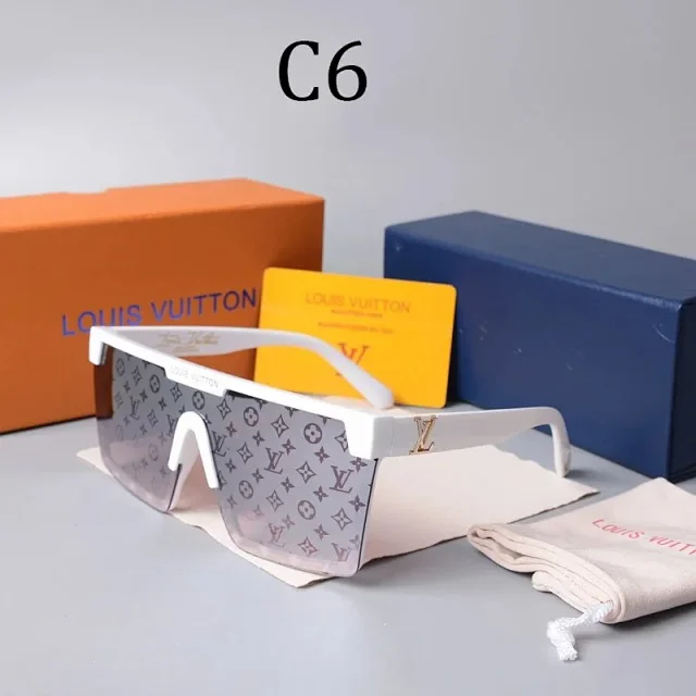 Louis Vuitton Eyewear Oversized shield sunglasses product detail image 11