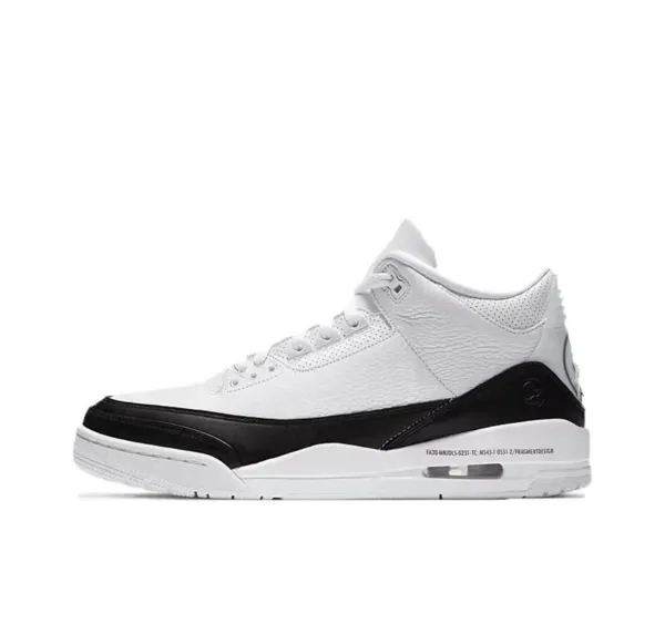 Air Jordan 3 Retro White Cement Grey Sneakers - 5