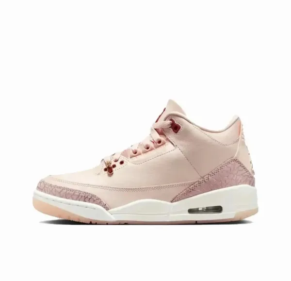 Air Jordan 3 Retro Pink Foam Sneakers - 1