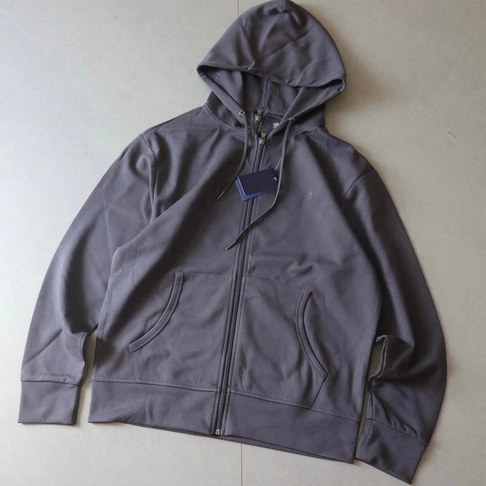 Dark gray clothes