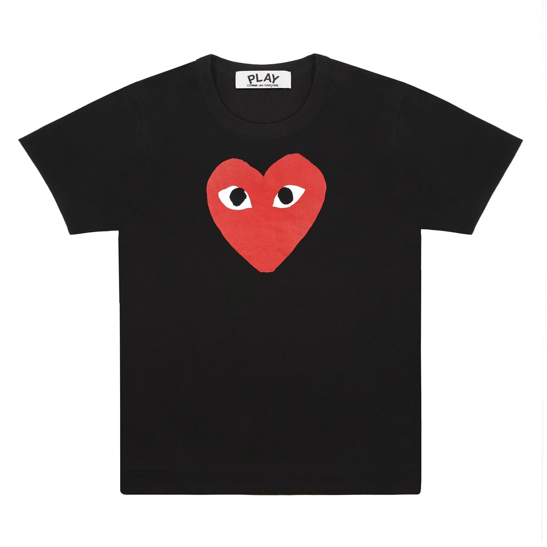 Black with Red Heart