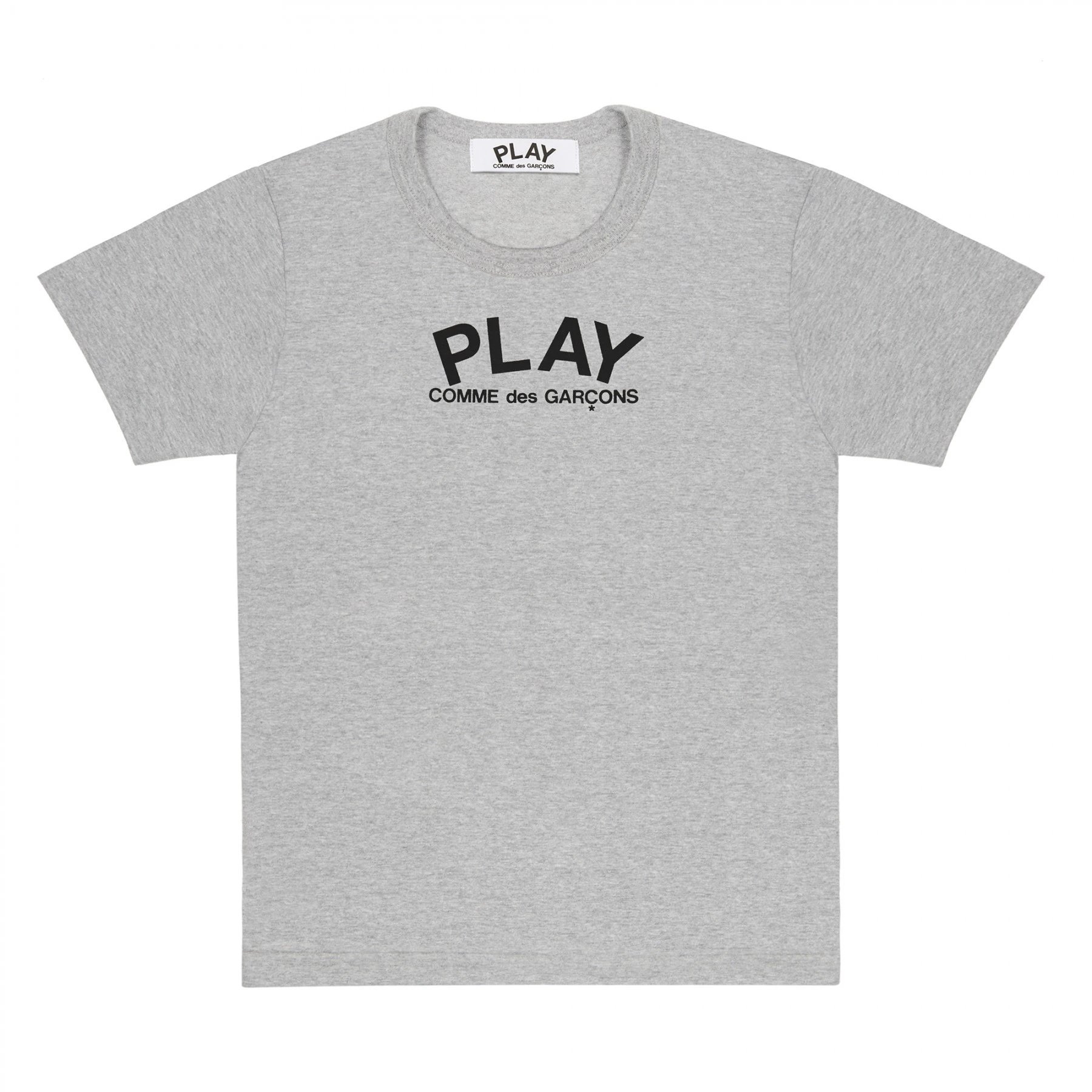 Gray with Front Letter and Large Black Heart on Back