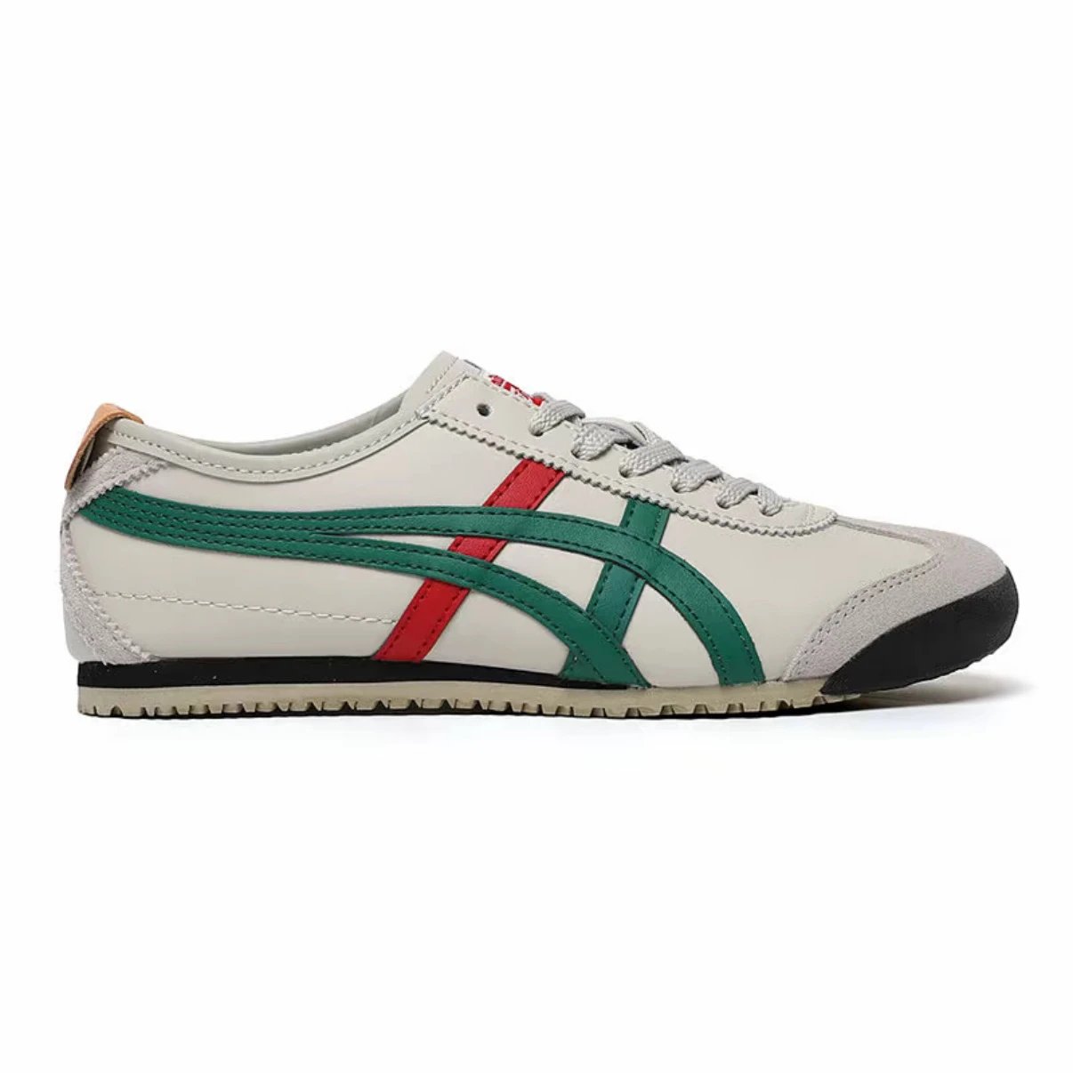 Beige Green Red (Leather)
