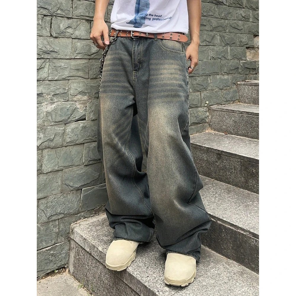 Trendy Men's Jeans Long Pants