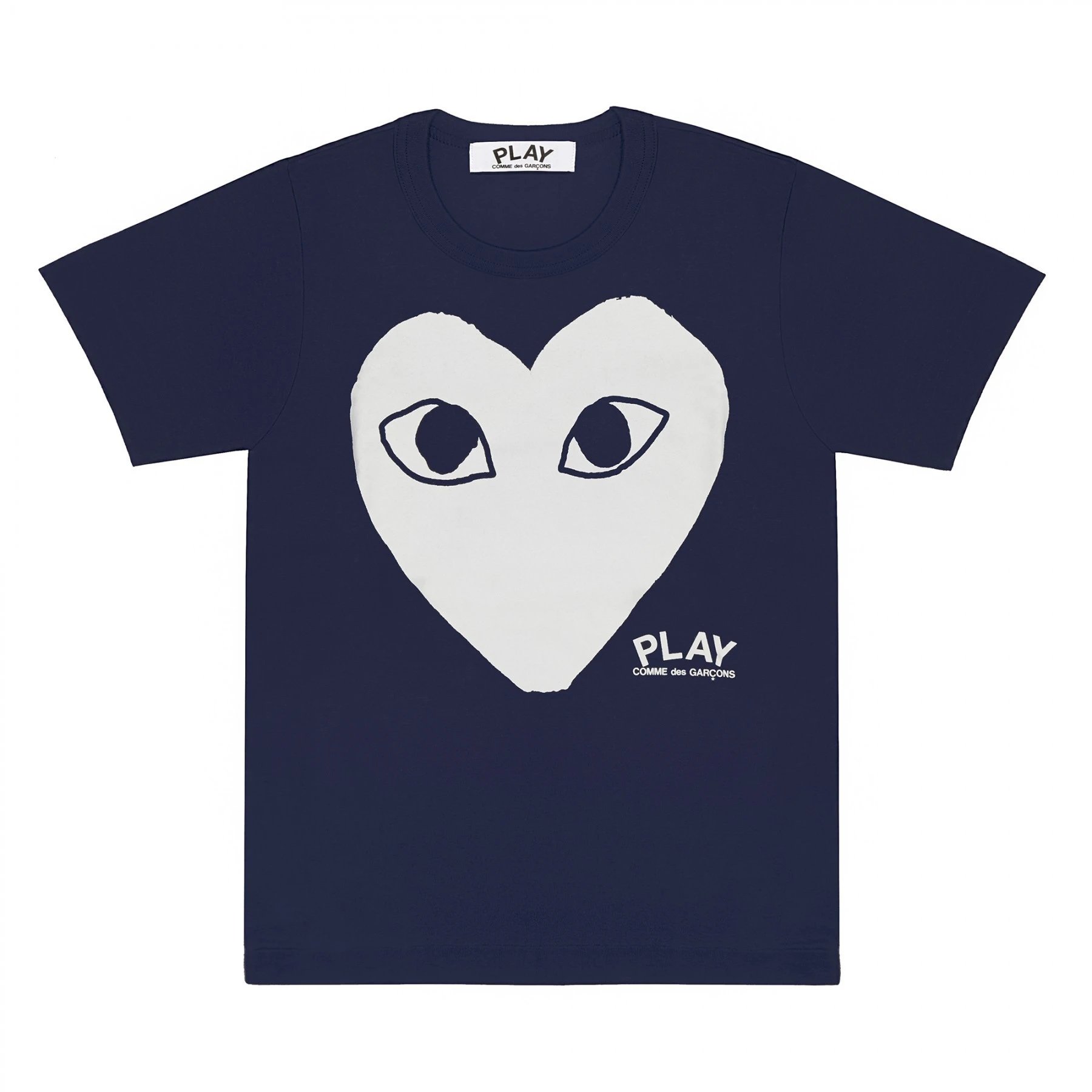 Blue with White Heart