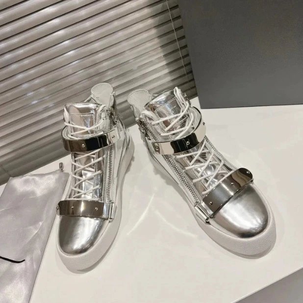 Giuseppe Zanotti Sneakers High-Top Side-Zip — #8
