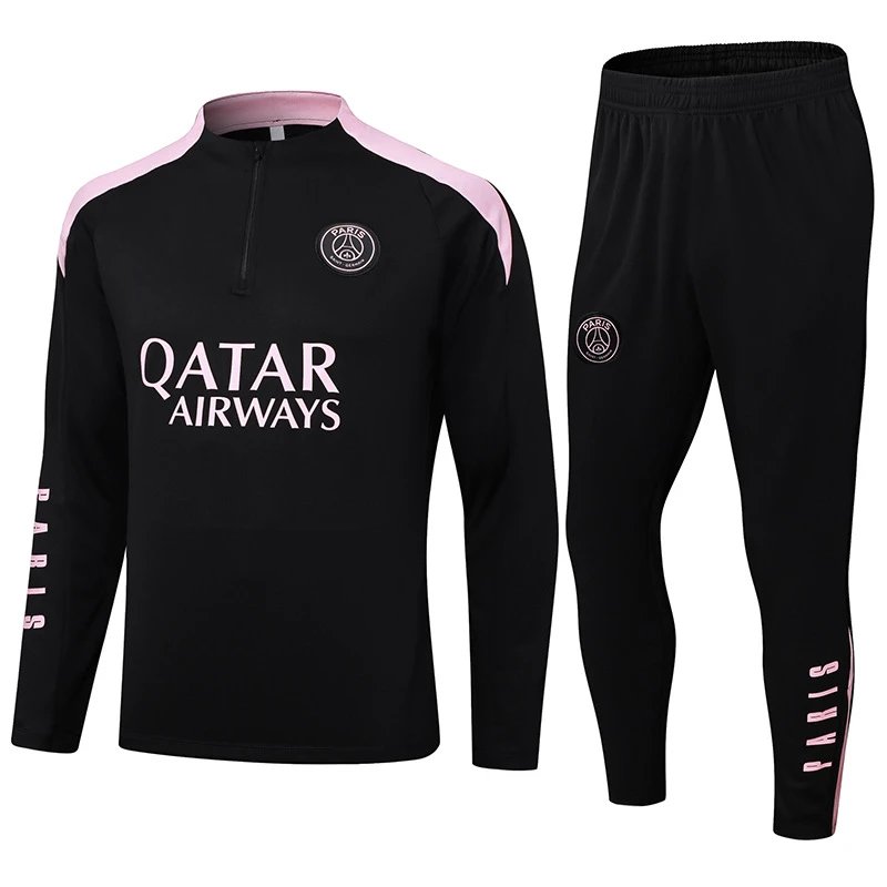 Paris Black with Pink Collar
