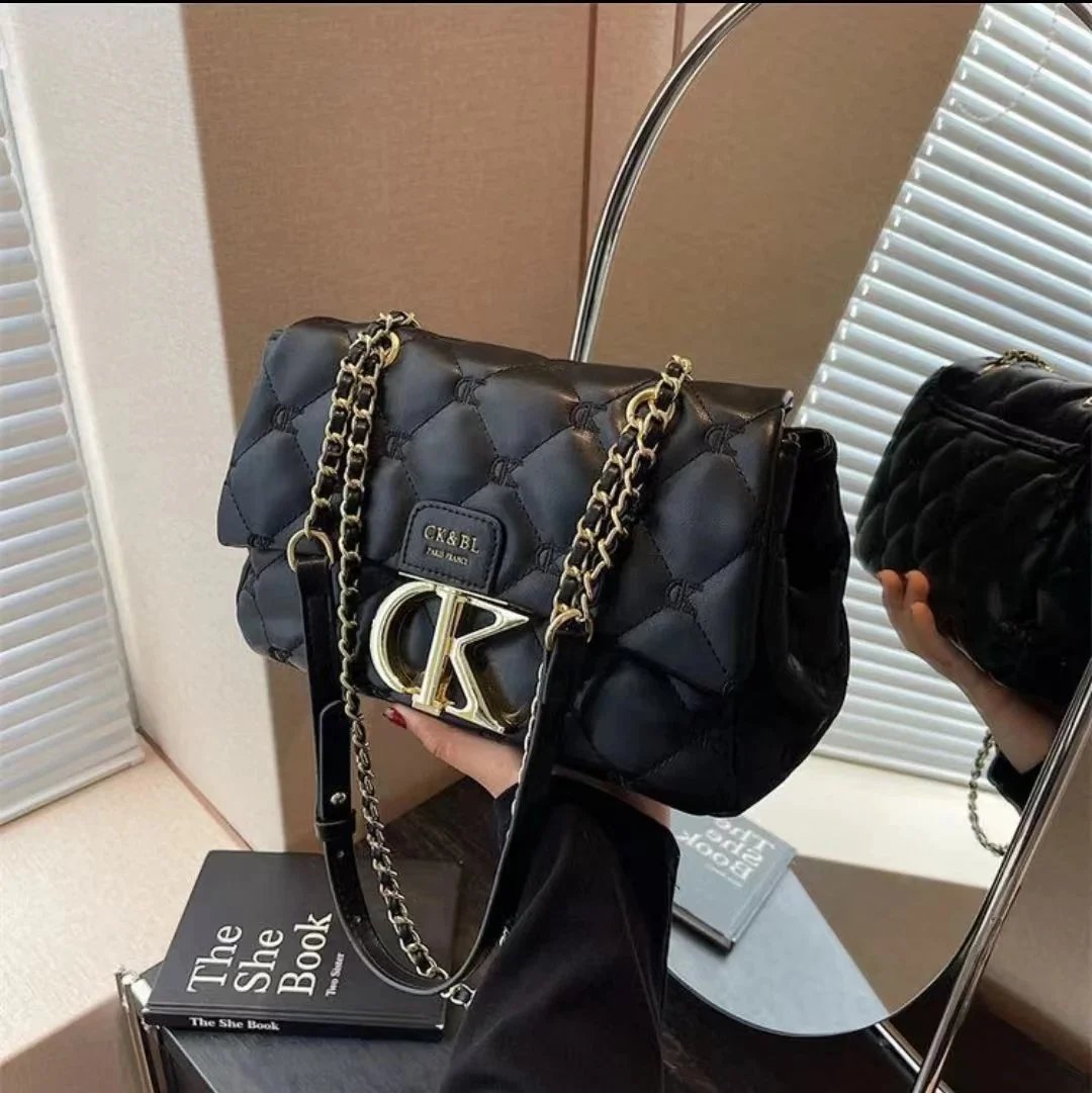 Chanel Shoulder Bags Quilted Flap Chain Bag — Black 5