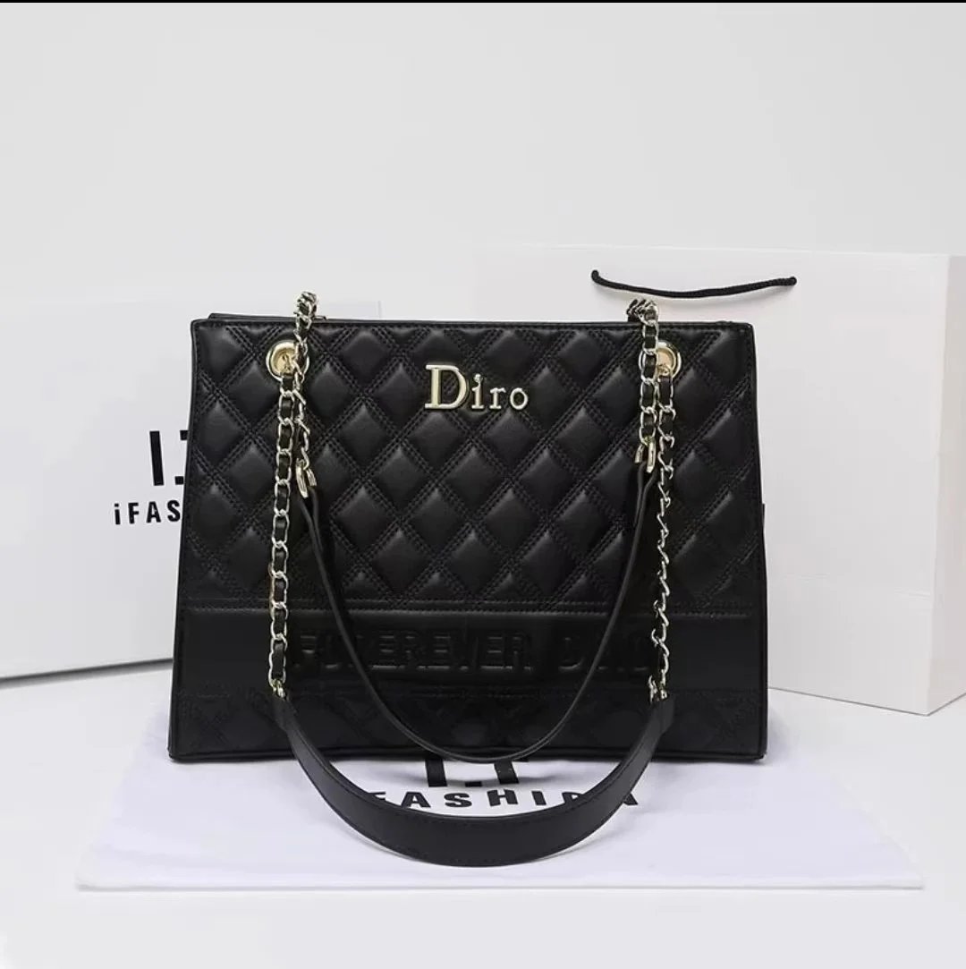 Chanel Shoulder Bags Quilted Flap Chain Bag — Classic Black