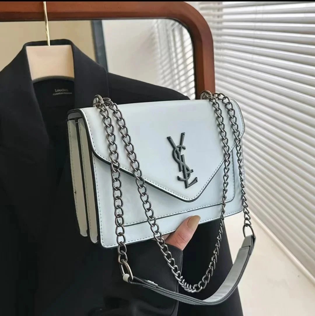 Chanel Shoulder Bags Quilted Flap Chain Bag — Blue