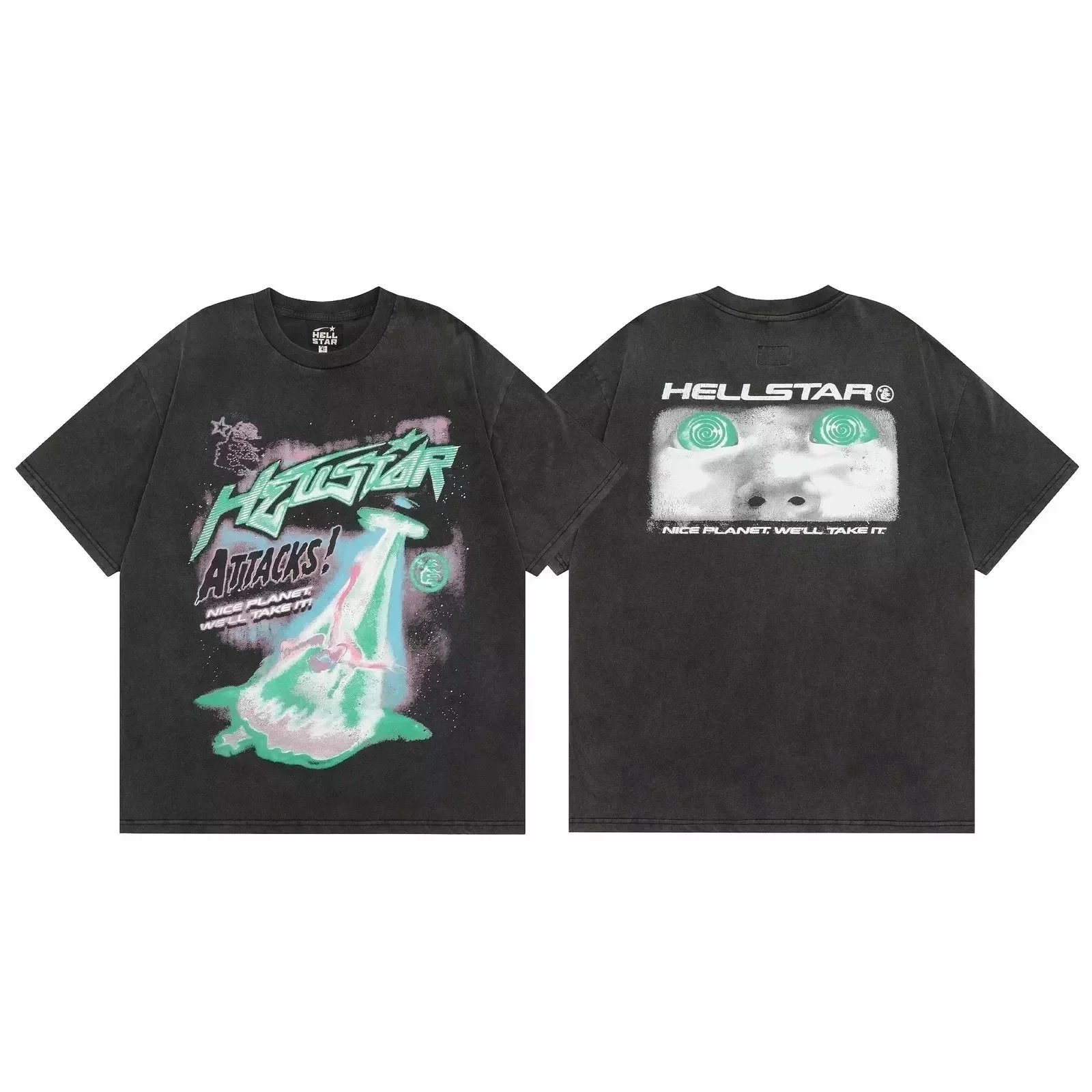 Hellstar Eyeball T-Shirt Hellstar Eyeball T-Shirt - 16/40