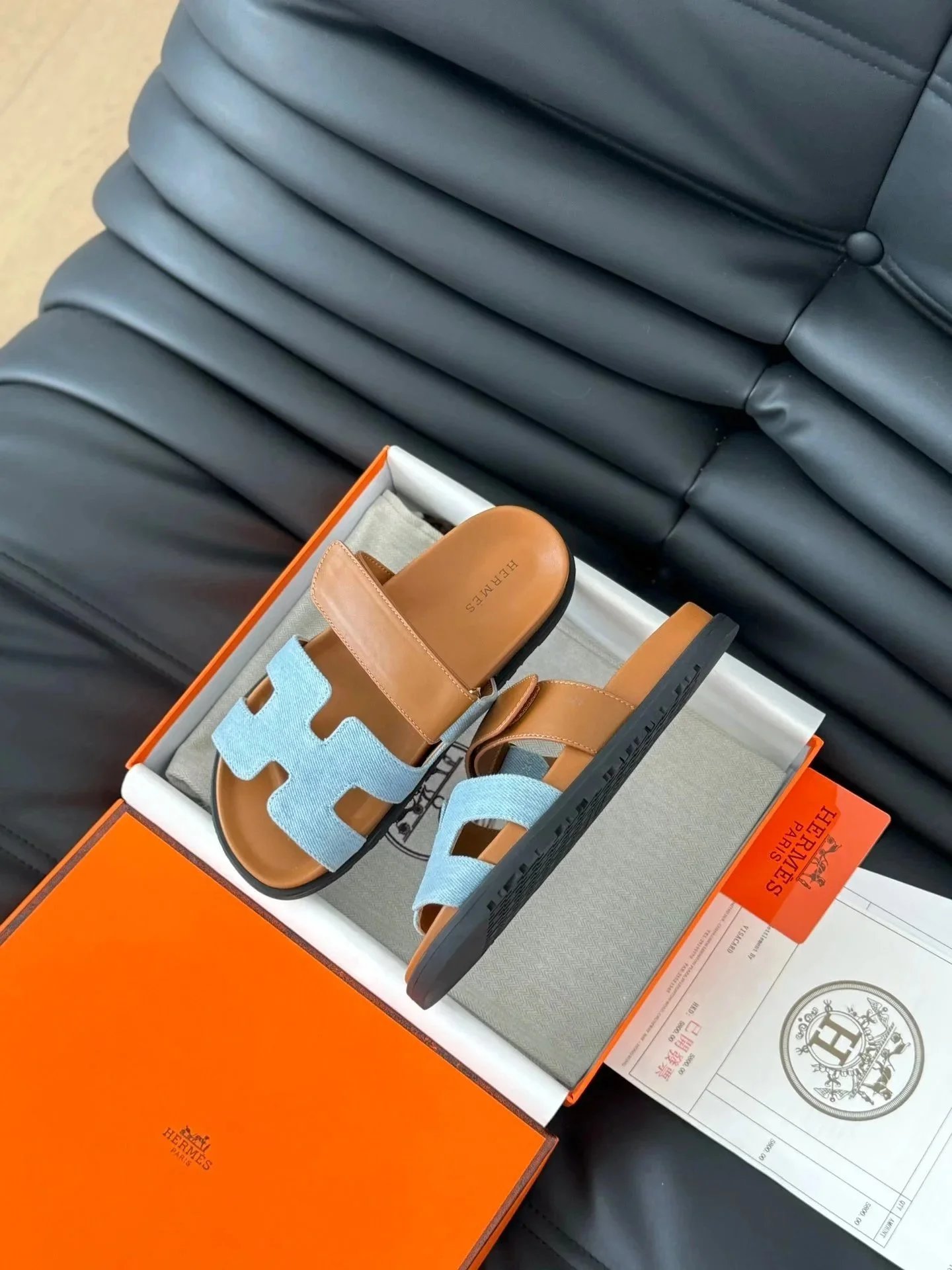 Hermes Slippers (37 STYLE OG) - 27/29