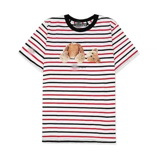 Palm Angels Teddy Bear Graphic Lavender T-Shirt - 9