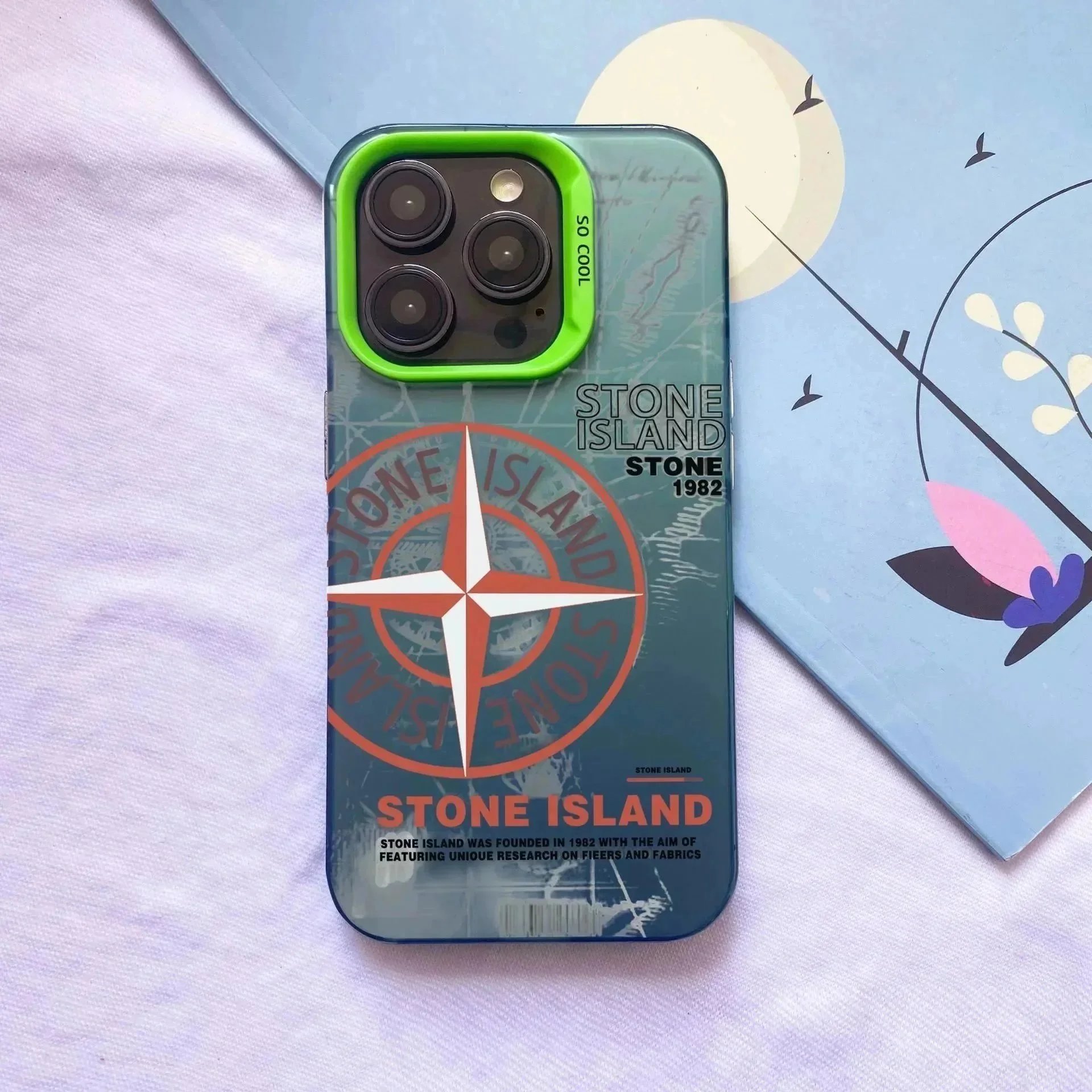 Stone Island mobile phone case - 12/17