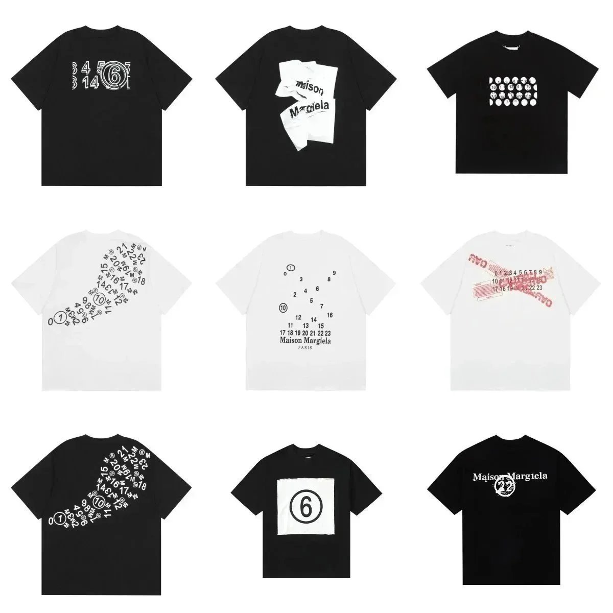 Maison Margiela T-shirt Tee ( 40 Style)