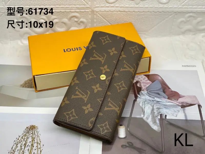 LV Louis Vuitton Wallet 11 High Quality ( 40 + styles) - 21/41