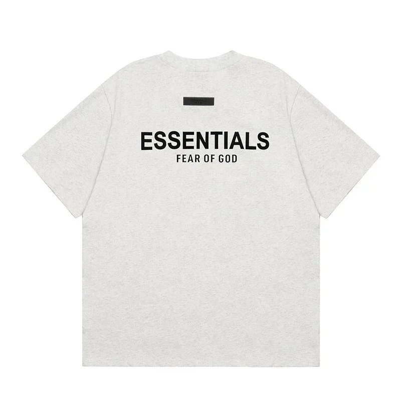 Short Sleeve White Gray