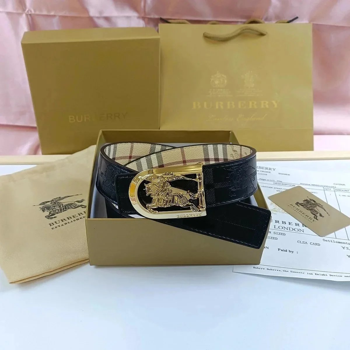 BURBERRY belt - 31/38