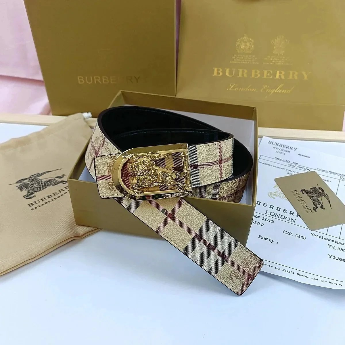 BURBERRY belt - 33/38