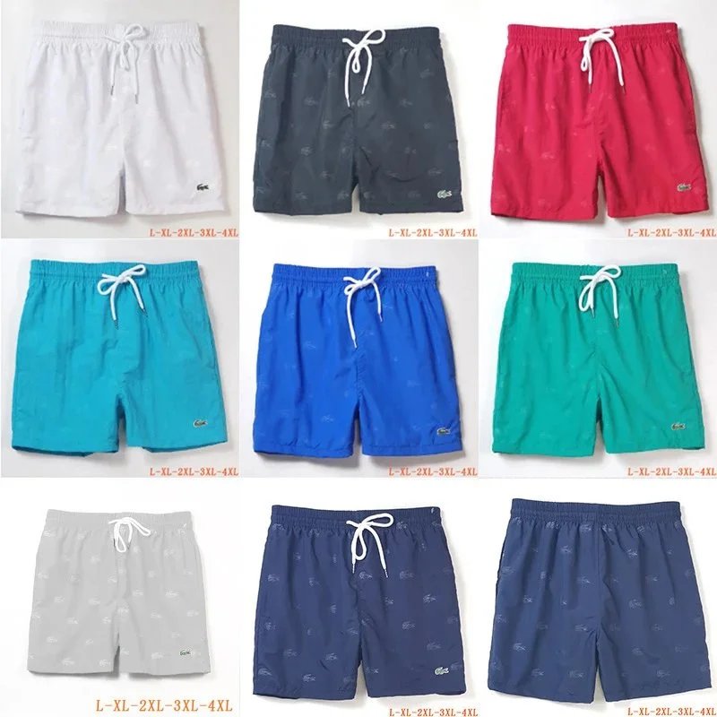 L Crocodile Men's Loose Quick-Dry Breathable Athletic Running Beach Surfing Shorts www.w2cclub.com