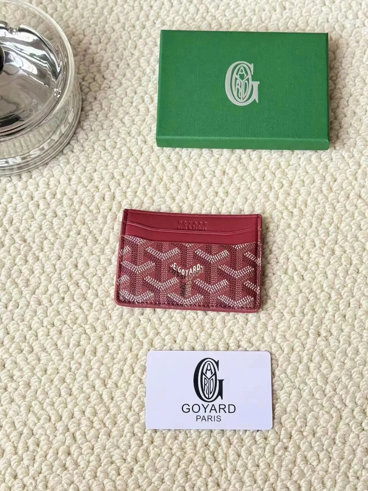 Goyard card holder - 12/17