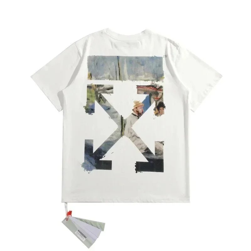 OW Off-white Corteit Suits T-Shirts & Palm Angels shorts Tee - 8/38