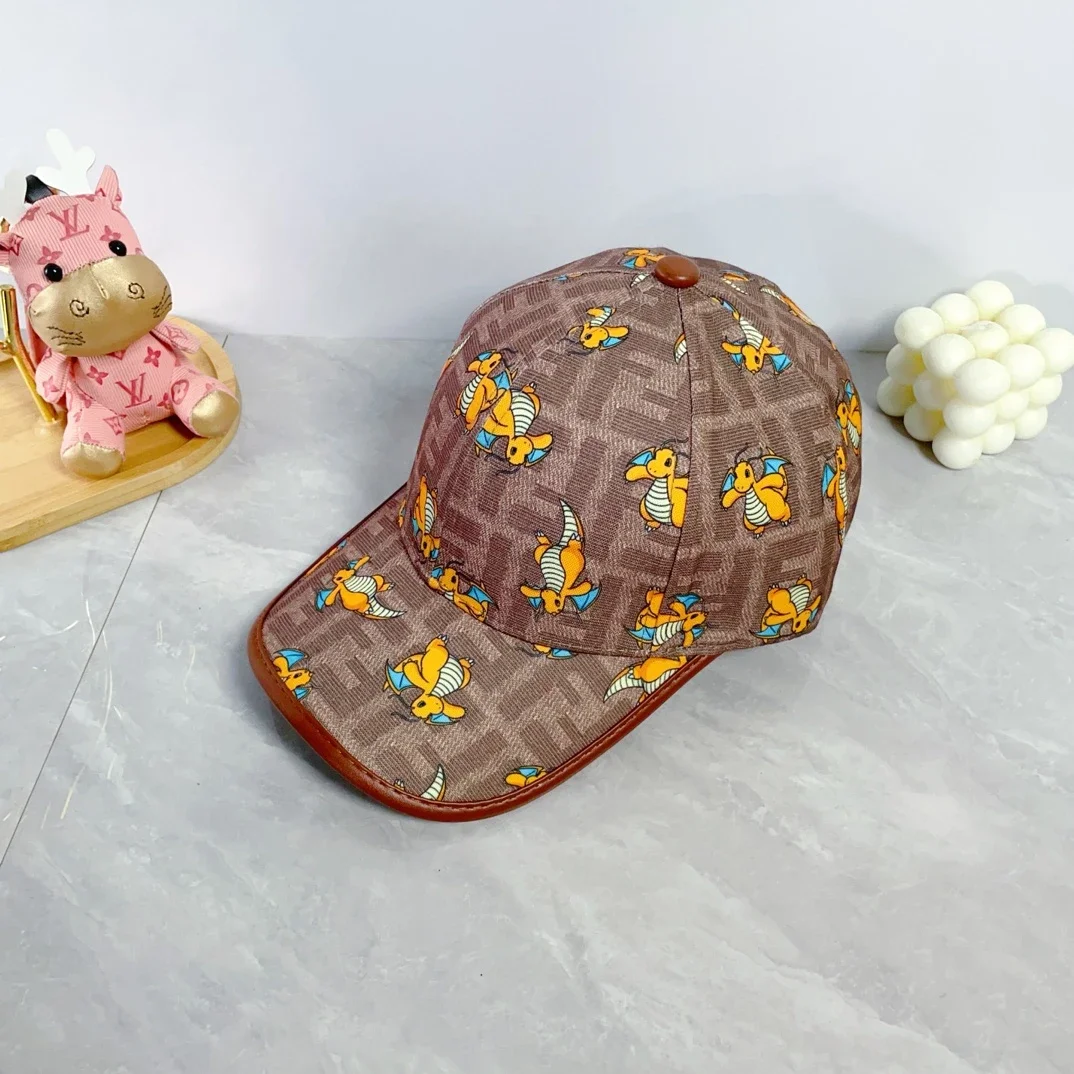 FENDI Dragonite FF Monogram Baseball Cap
