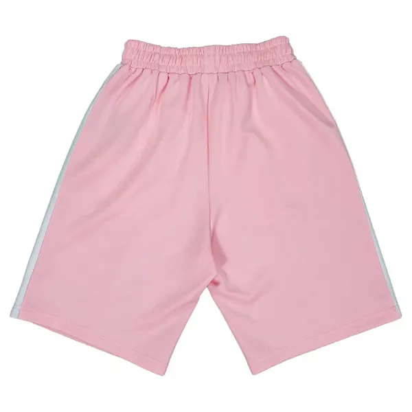 Palm Angels Track Shorts Black Orange - 12