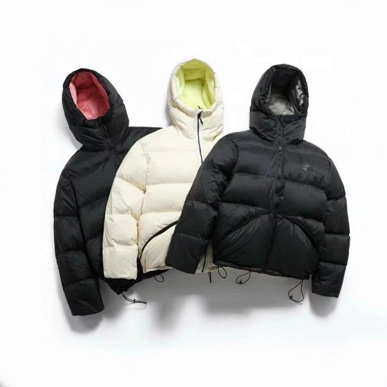 Stu Classic Solid Color Embroidered Cotton Jacket for Men and Women Warm Hooded Down Jacket WhatsApp:+86 19500174185