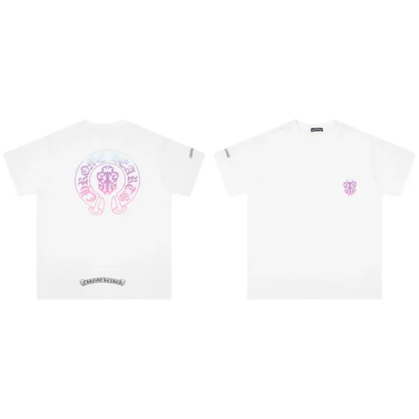 Chrome Hearts Gradient Logo T-Shirt White - 1