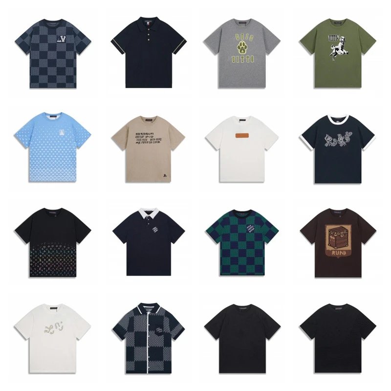Louis Vuitton Lv Monogram & Graphic T-Shirts