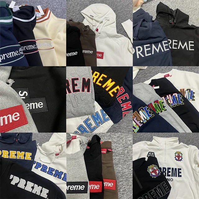 Supreme Hoodies & Sweatshirts Logo Patch Pullover Hoodie product detail image 1