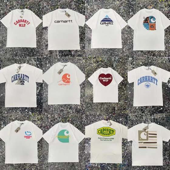 Loose-Fit Letter Graphic Short-Sleeve T-Shirt for Men and Women