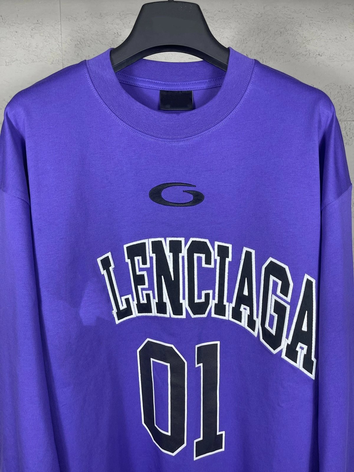 Balenciaga x Oakley Lenciaga 01 Purple Long-Sleeve Jersey product detail 18 in Litbuy spreadsheet finds