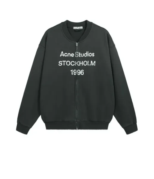 Acne Studios Stockholm 1996 Black Zip-Up Jacket - 1