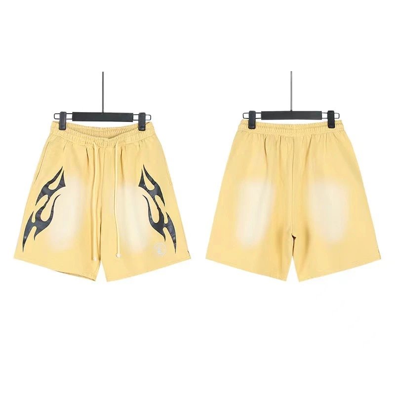 777 washed, distressed yellow