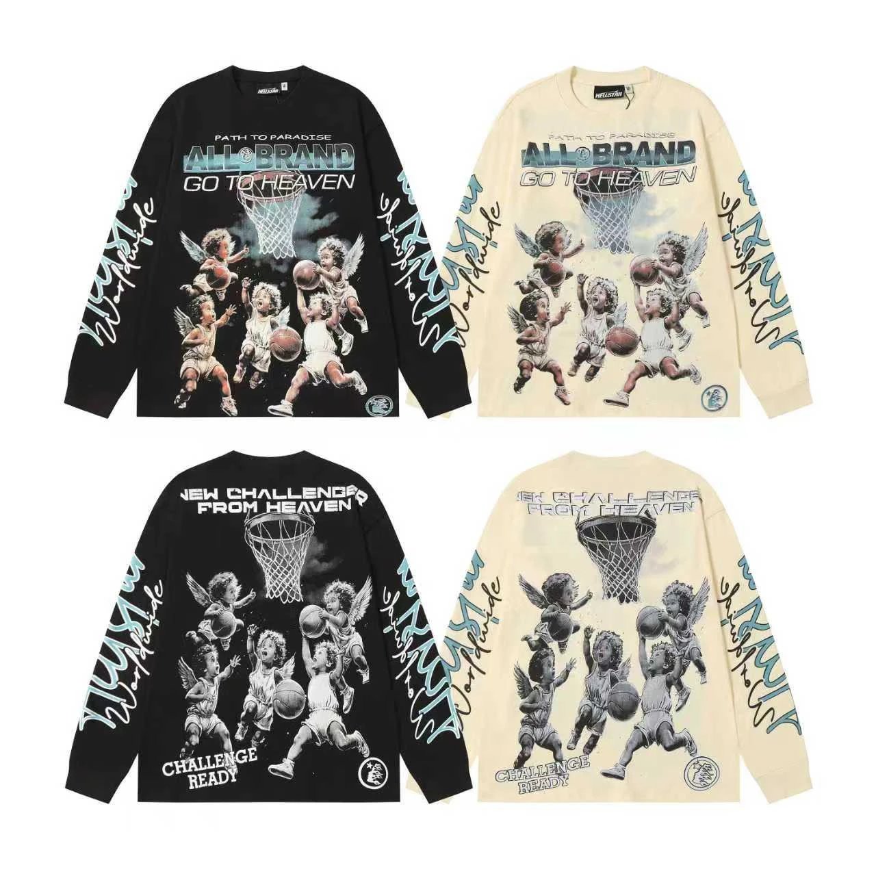 Hellstar Records of Hellstar Black Acid Wash Long Sleeve T-Shirt - 4