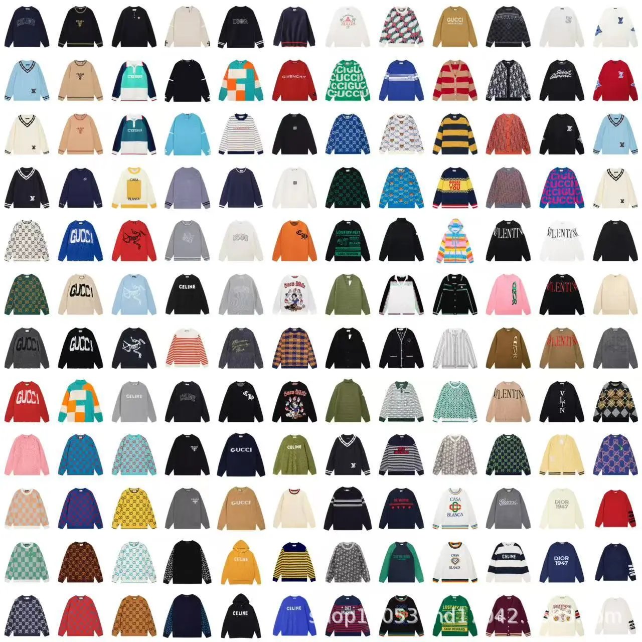Crew Neck Knit Sweater