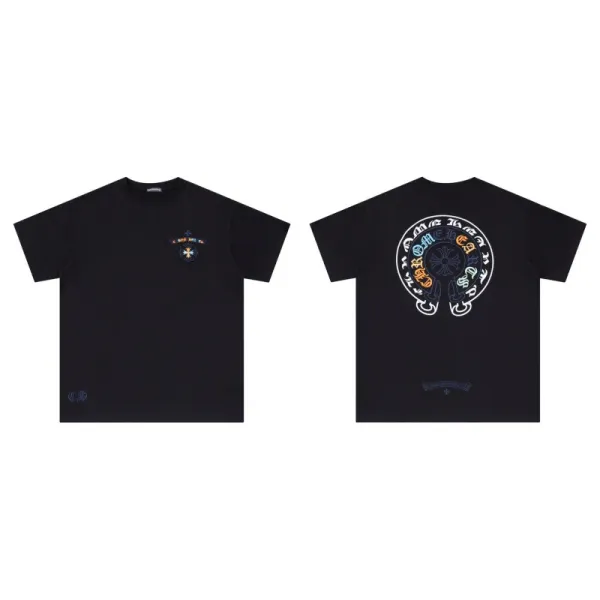 Chrome Hearts Circle Cross T-Shirt Black - 1