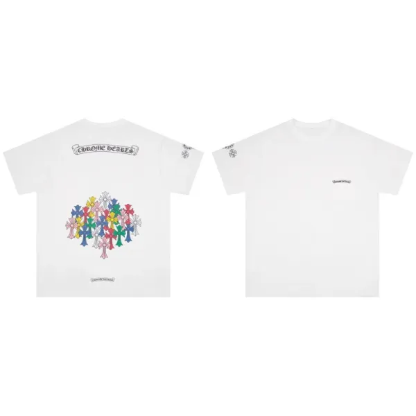 Chrome Hearts Multicolor Cross Cluster T-Shirt - 1