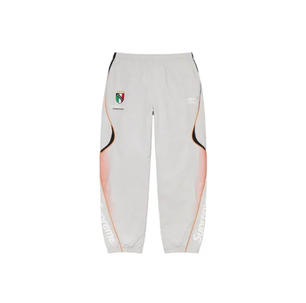 Supreme Logo Tape Sweatpants Black - 10