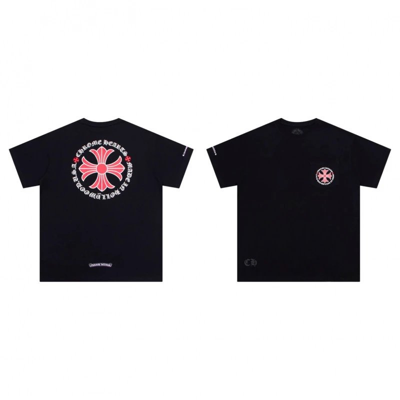 爆款佛手十字架印花男女情侣同款