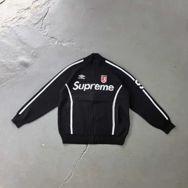 Supreme Logo Tape Sweatpants Black - 26