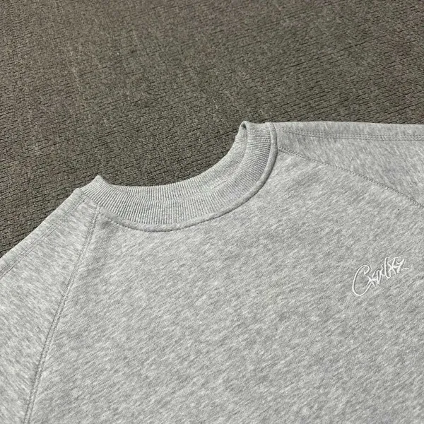 Cavaleiro Gray Heather Sweatshirt and Sweatpants Set - 22