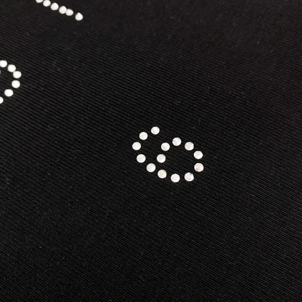 Off-White Numeric Paint Splatter Long Sleeve T-Shirt Black - 9