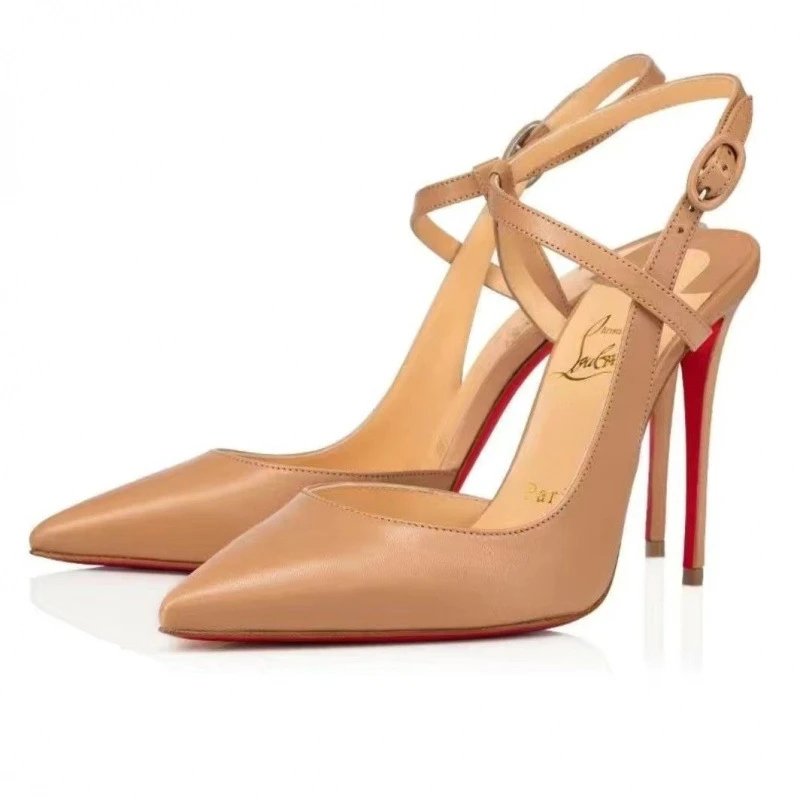 Christian Louboutin High Heels Stiletto with Red Soles — 15