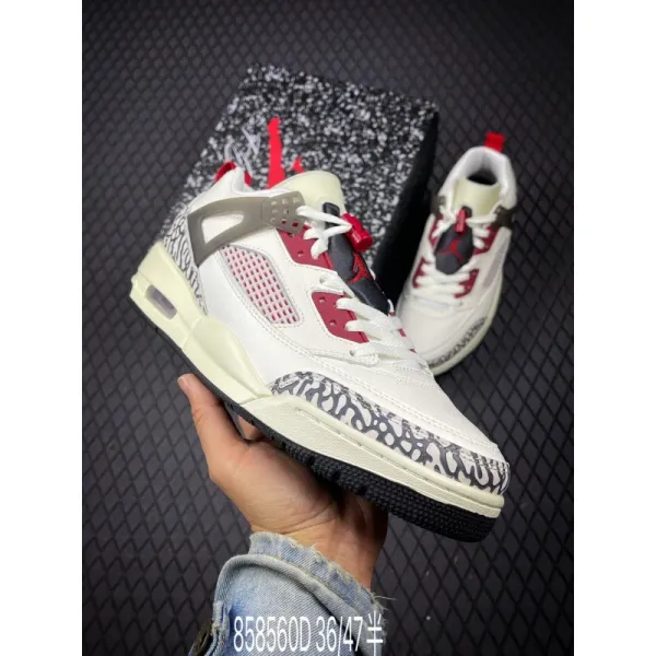 Air Jordan 4 Retro 'White Cement' Sneakers Basketball Shoes - 1